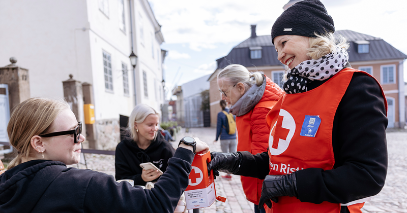 Hungerdagens bössinsamling inbringade 800 000 euro 