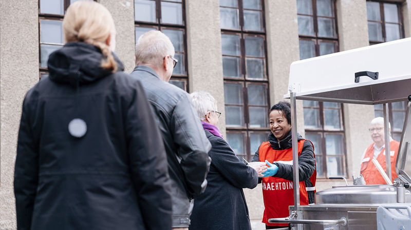 Behovet av mathjälp har blivit långvarigt i Finland 