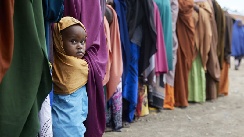 Finlands Röda Kors stöder mathjälp i Somalia via sin katastroffond – 1,6 miljoner barn under fem år lider av undernäring 
