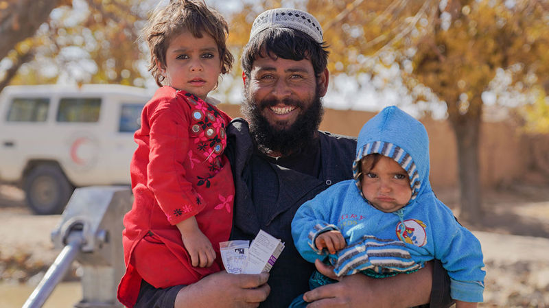 Så här har Finlands Röda Kors hjälpt till i Afghanistan