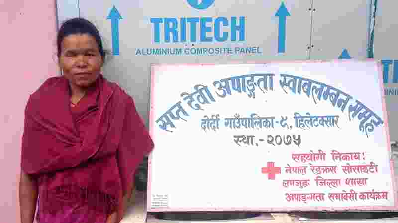 Ett möte som Röda Korset ordnat förändrade nepalesiskan Gita Bishwokarmas liv