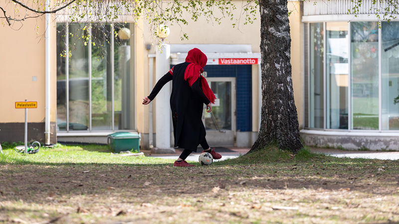 Röda Korset och mottagningsverksamheten