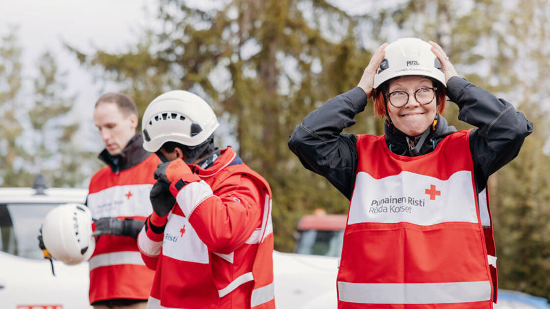 Resultat av Finlands Röda Kors arbete i Finland 2025
