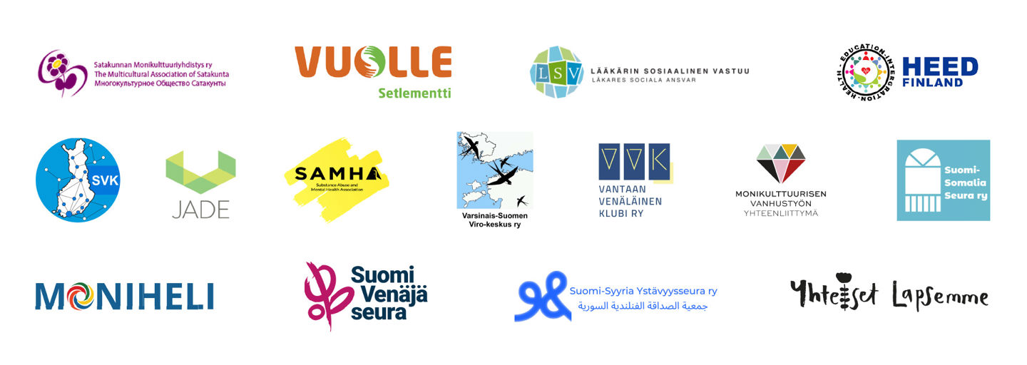 Organisationspartnernas logotyper